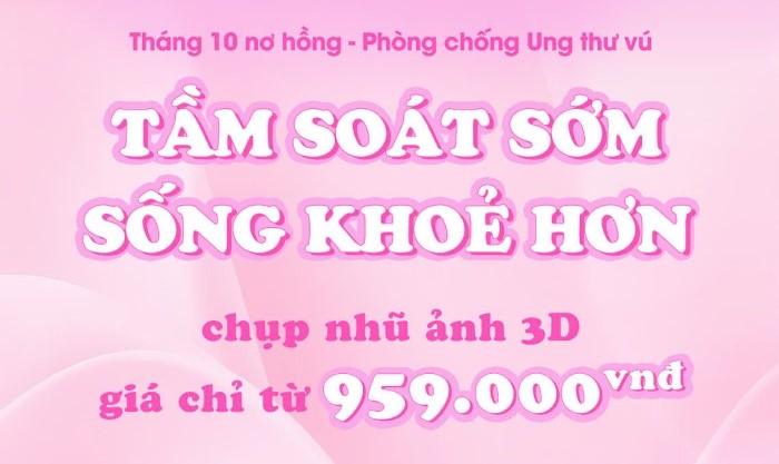 Tầm soát sớm phòng ngừa ung thư vú tại Bệnh viện 199 với giá ưu đãi